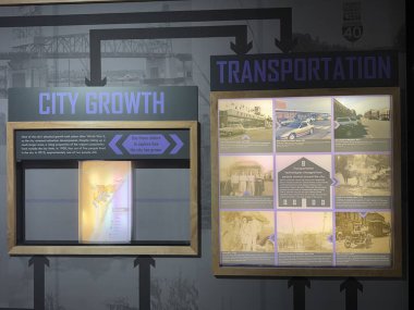 WILMINGTON, NC - 19 Nisan 2025 'te Wilmington, Kuzey Carolina' daki Cape Fear Museum of History and Science 'da sergi.