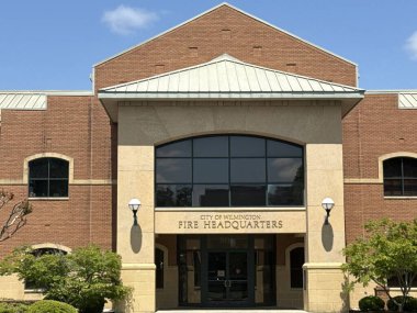 Wilmington İtfaiye Merkezi 19 Nisan 2025 'te Wilmington, Kuzey Carolina' da görüldü..