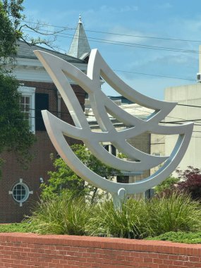 WILMINGTON, NC - 19 Nisan 2025 'te Wilmington, Kuzey Carolina' daki Harrelson Merkezi.