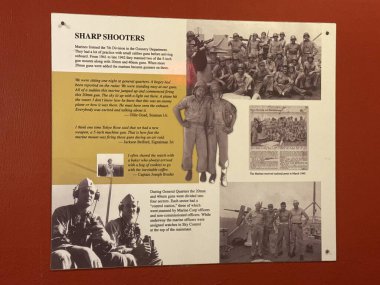 WILMINGTON, NC - 19 Nisan 2025 'te Wilmington, Kuzey Carolina' da görülen USS North Carolina.