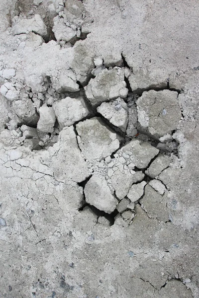 Kuraklık. Salda Gölü 'nde beyaz kil çatladı.