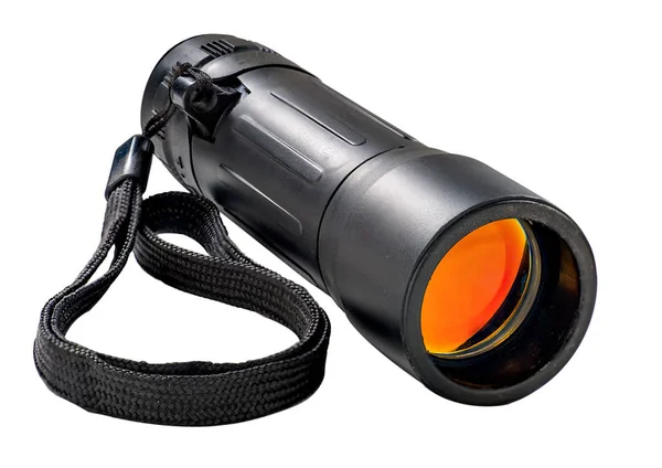 Military monocular isolated on a white background — Stock Photo, Image