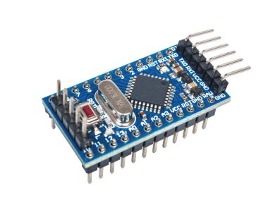 arduino pro-mini mikrodenetleyici araştırmalar ve Diy cihazlar geliştirme beyaz arka plan izole