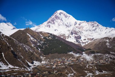Gürcistan 'daki Kazbek Dağı