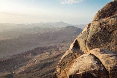 Dağların güzel manzarası