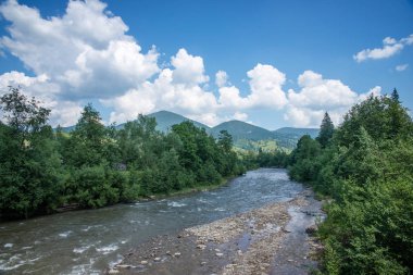 Karpat Dağları 'ndaki Nehir