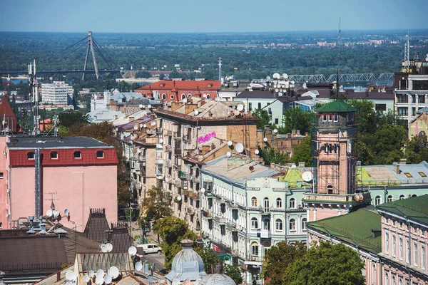Kiev üstten görünüm — Stok fotoğraf