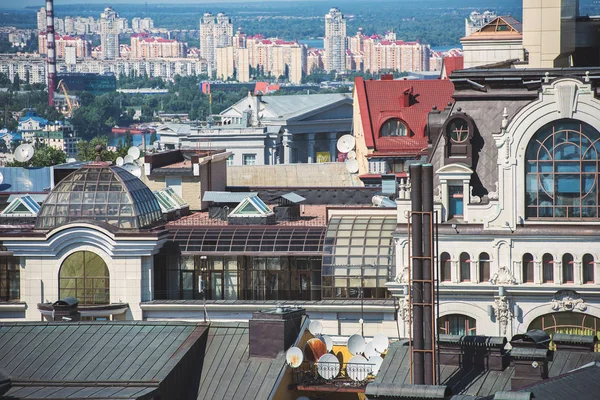 Kyiv Capital Ukraine Top View — Stock Photo, Image