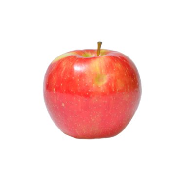 Elma beyaz üzerine izole