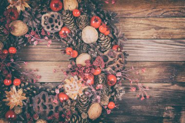 Dekoratif Noel çelengi