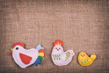 horoz ve tavuk bir kahverengi