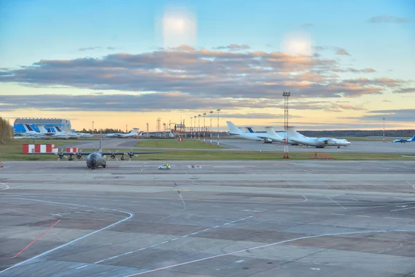 Minsk aeropuerto internacional — Foto de Stock