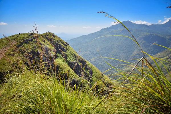 Horská krajina na Srí Lance — Stock fotografie