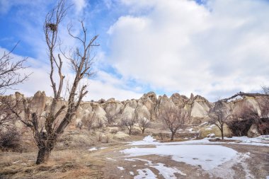 Kapadokya'da güzel manzara