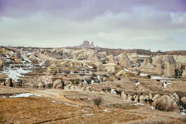 Hermoso paisaje en Capadocia — Foto de Stock