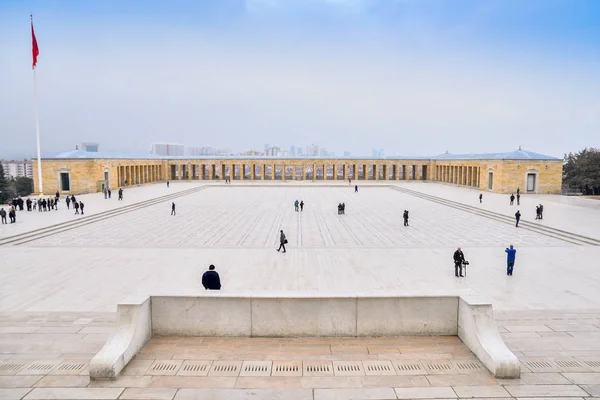 Anitkabir - Ataturks mausoleum, Ankara Turkiet — Stockfoto