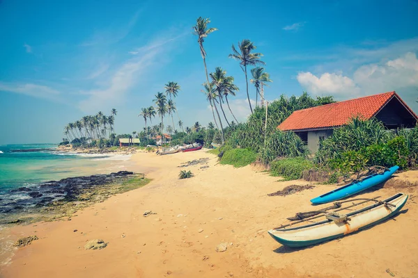 Bela paisagem com praia — Fotografia de Stock