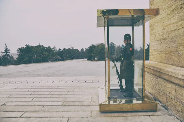 Anitkabir - Mausoleum of Ataturk, Ankara Turkey — Stock Photo, Image