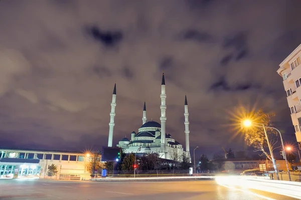 Kocatepe Mosque Largest Mosque Ankara Capital Turkey — Stock Photo, Image