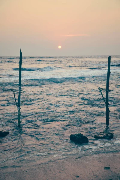 Hermoso paisaje marino en Sri Lanka — Foto de Stock