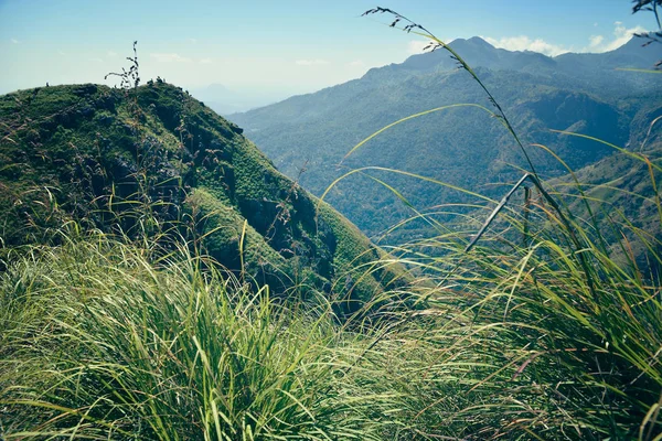 Horská krajina na Srí Lance — Stock fotografie