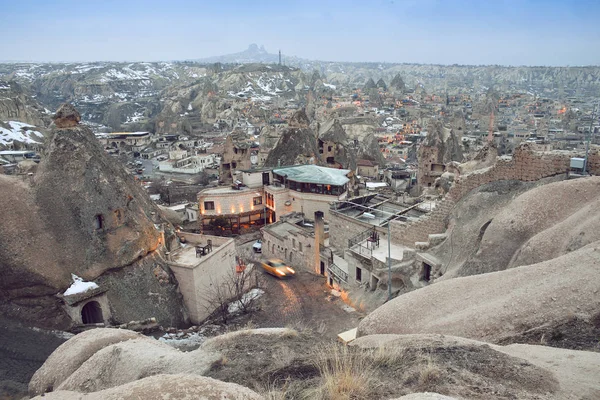 Goreme town in Cappadocia — Stock Photo, Image