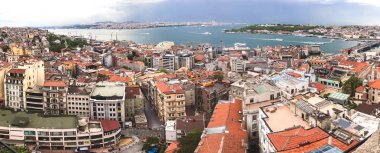 Yukarıdan Istanbul görünümü
