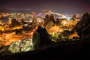 Göreme gece cityscape