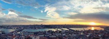 Yukarıdan Istanbul görünümü