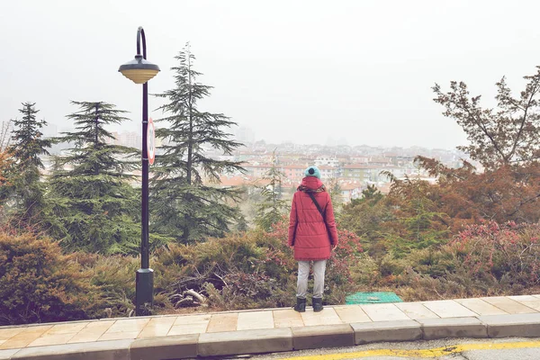Вид сверху на Анкару — стоковое фото
