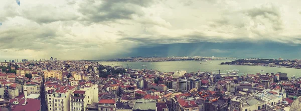 Стамбул вид сверху — стоковое фото