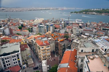 Yukarıdan Istanbul görünümü