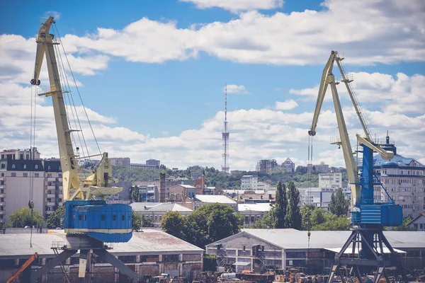 Ansicht von oben in kyiv — Stockfoto