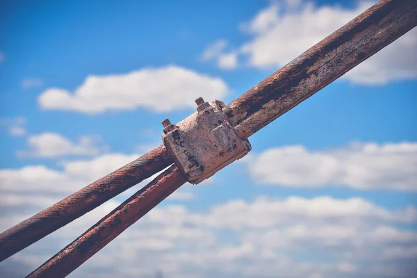 Cuerda de hierro vieja —  Fotos de Stock