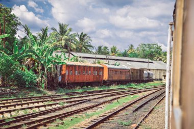 eski terk edilmiş vagon