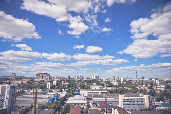 Красивый Вид Столицу Украины Киев — стоковое фото