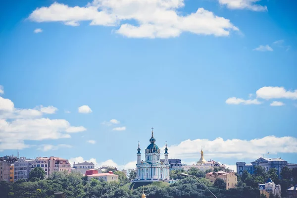 Церковь Святого Андрея в Киеве — стоковое фото