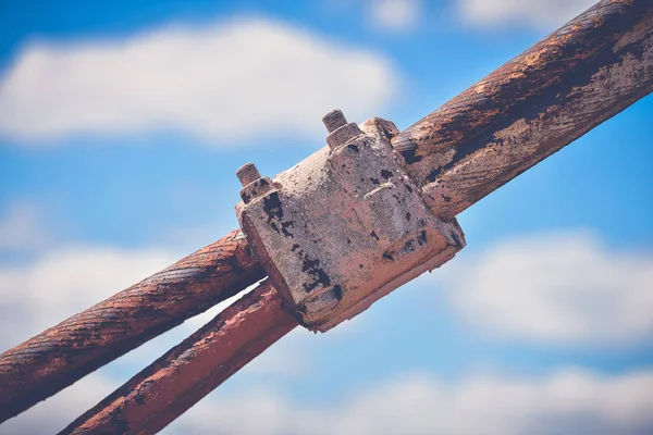 Cuerda de hierro vieja —  Fotos de Stock