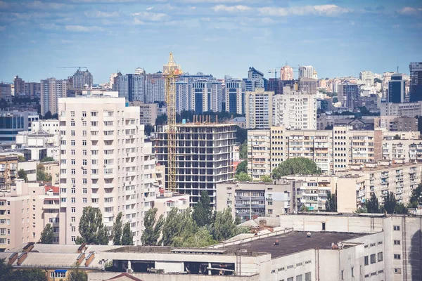 Київ, вид зверху — стокове фото