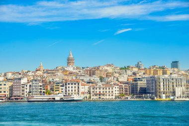 Istanbul, şehir manzarası güzel görünümü.