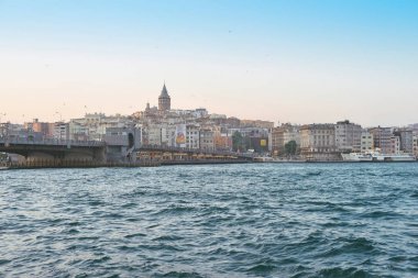 Istanbul, şehir manzarası güzel görünümü.