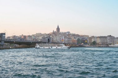 Istanbul, şehir manzarası güzel görünümü.