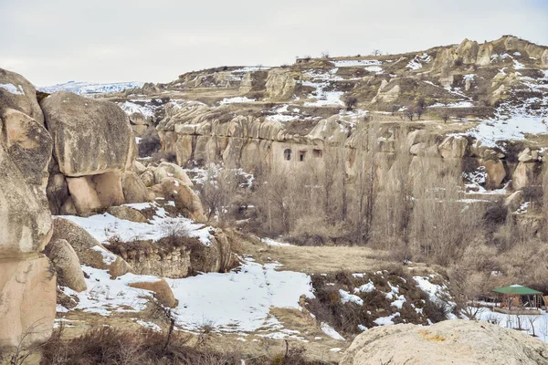 Hermoso paisaje en Capadocia — Foto de Stock