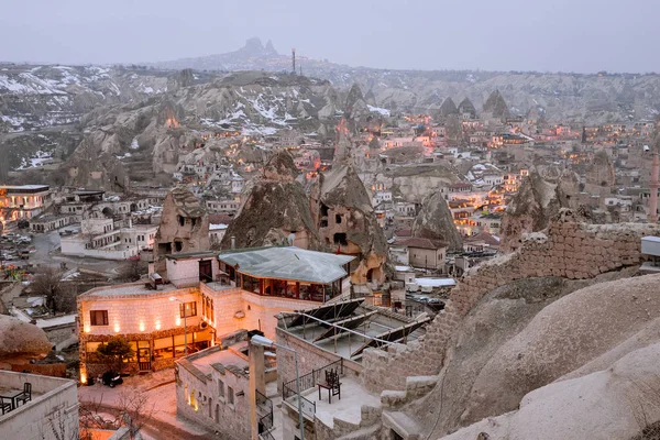 Miasta Göreme w Kapadocji — Zdjęcie stockowe