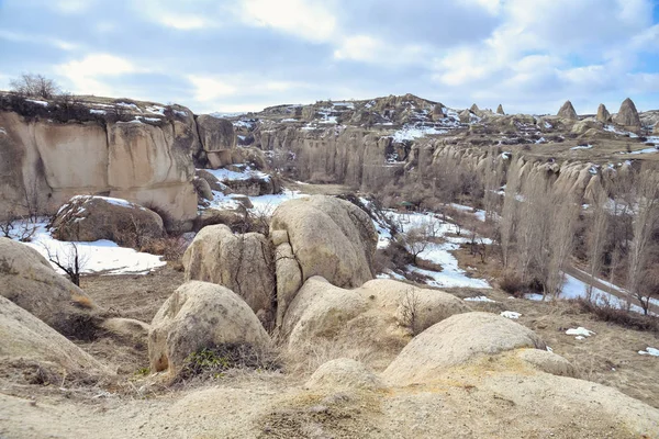 Hermoso paisaje en Capadocia — Foto de Stock