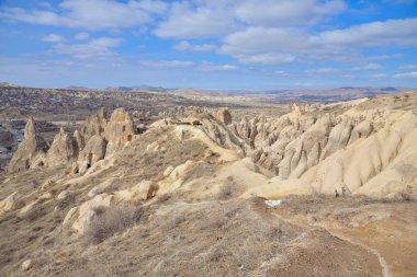 Kapadokya'da güzel manzara