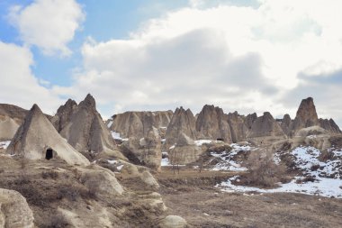 Kapadokya'da güzel manzara