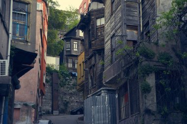 Istanbul'da ahşap evler