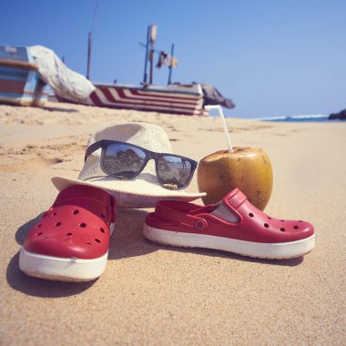 Kumsaldaki aksesuarlar