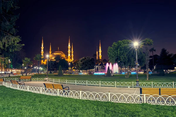 La mezquita del sultán Ahmed — Foto de Stock